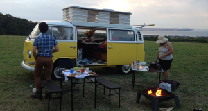 VW Camper Camping.